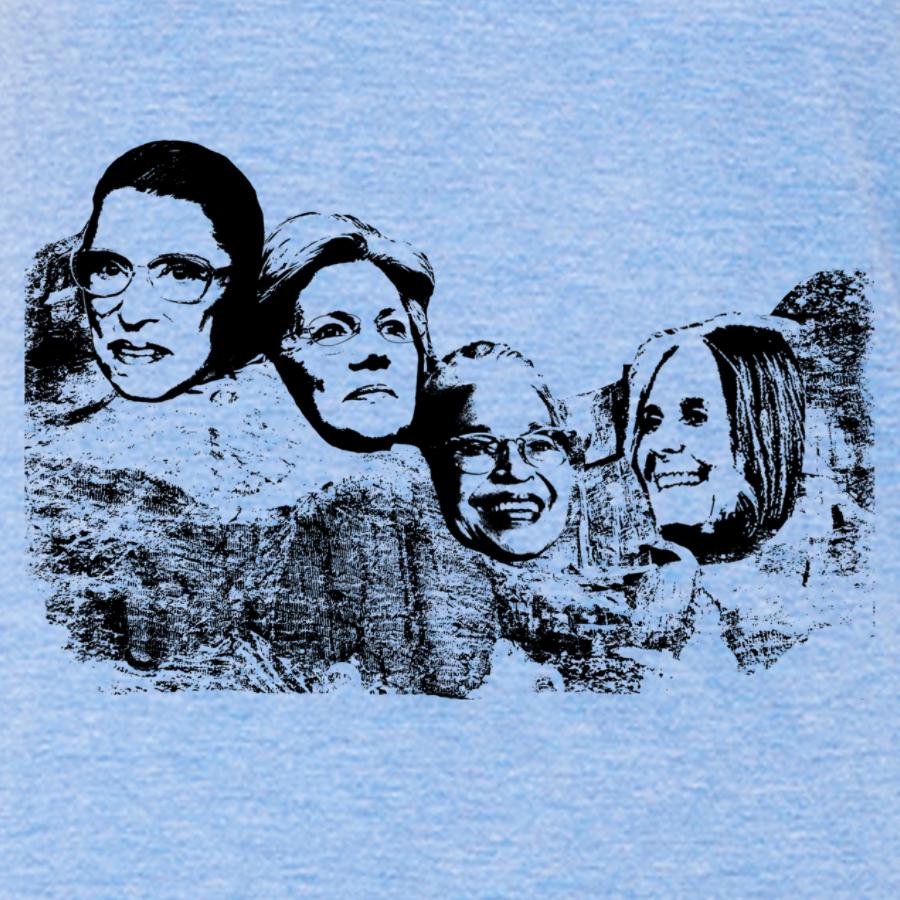 Great American Women on Mt Rushmore T-Shirt